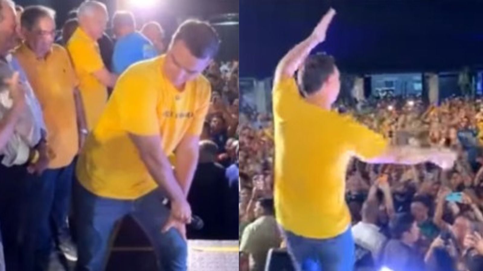 “Centrão cai do cavalo”: Flávio Bolsonaro diz que jingle no RN não teve seu aval